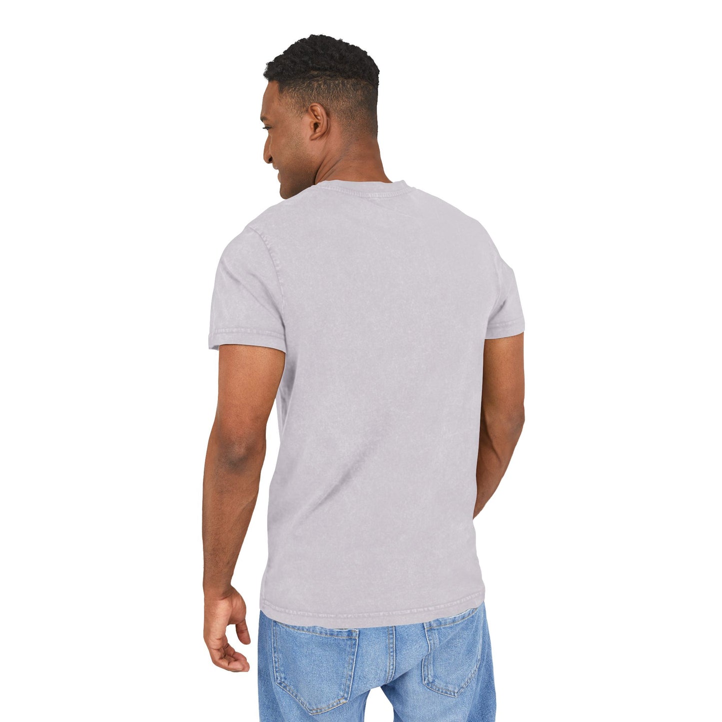 Acid Washed BABY DIEGO X Round Neck Tee SOFT PURPLE