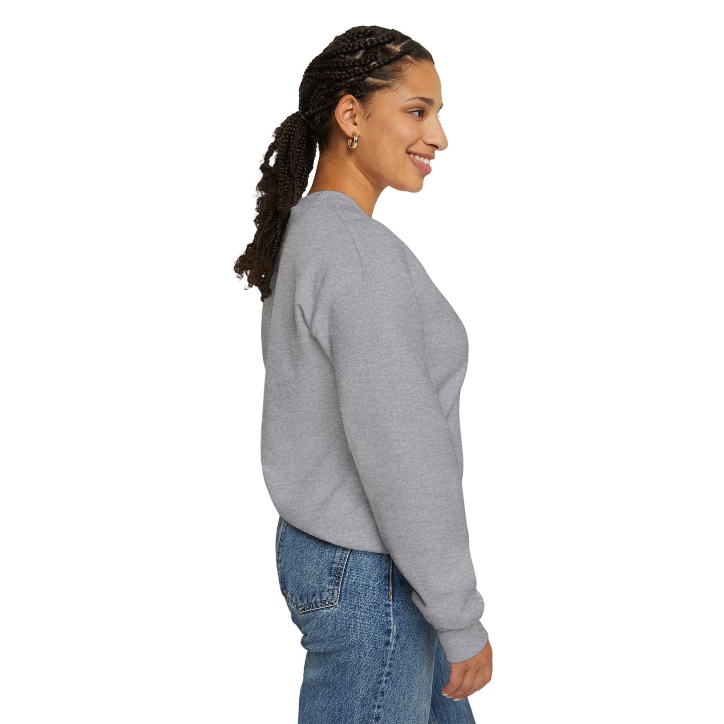 Unisex Crewneck BABY DIEGO X Sweatshirt STONE GREY