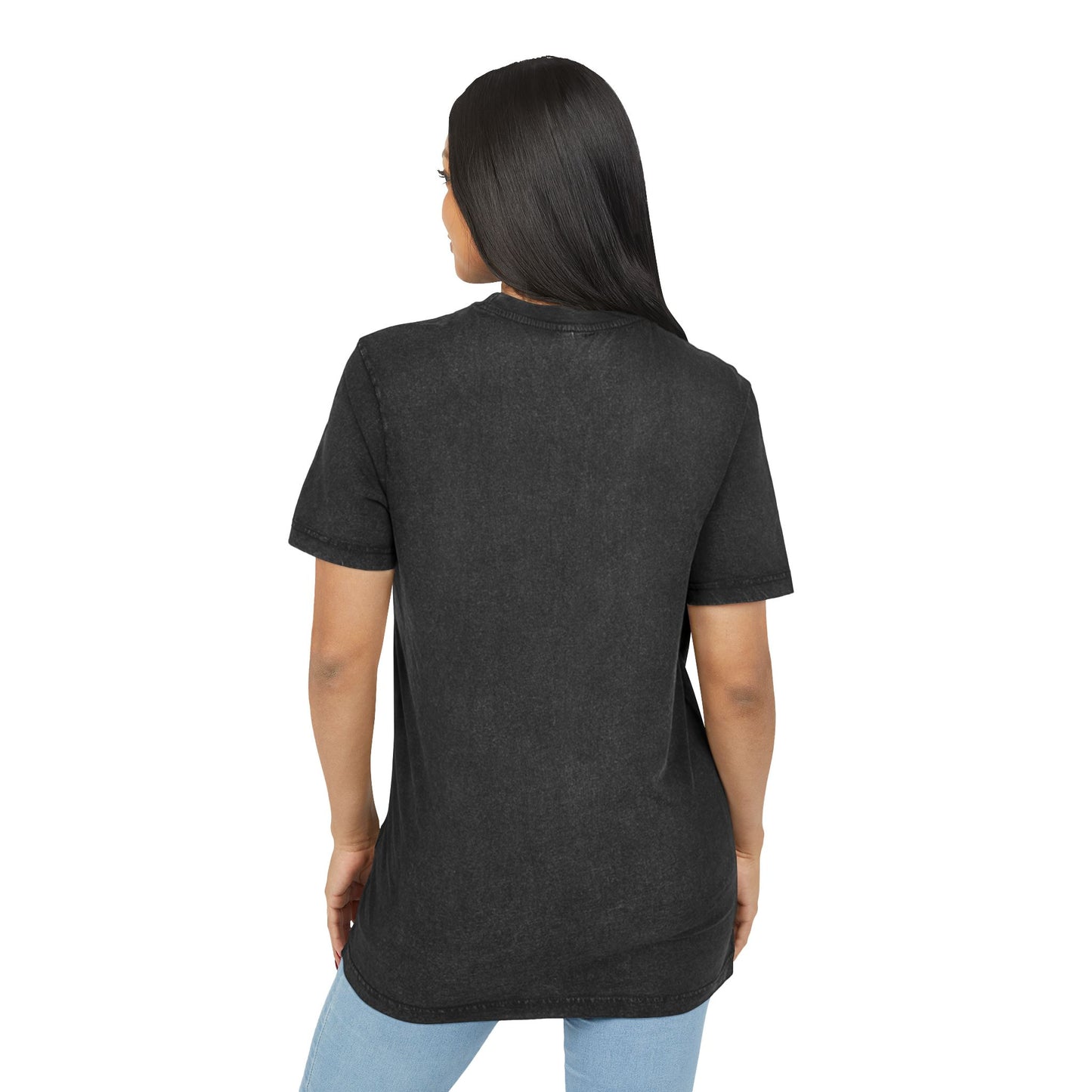 Unisex Acid Washed BABY DIEGO X Tee BLACK