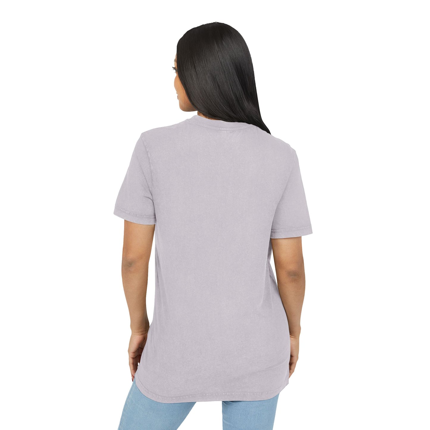 Acid Washed BABY DIEGO X Round Neck Tee SOFT PURPLE