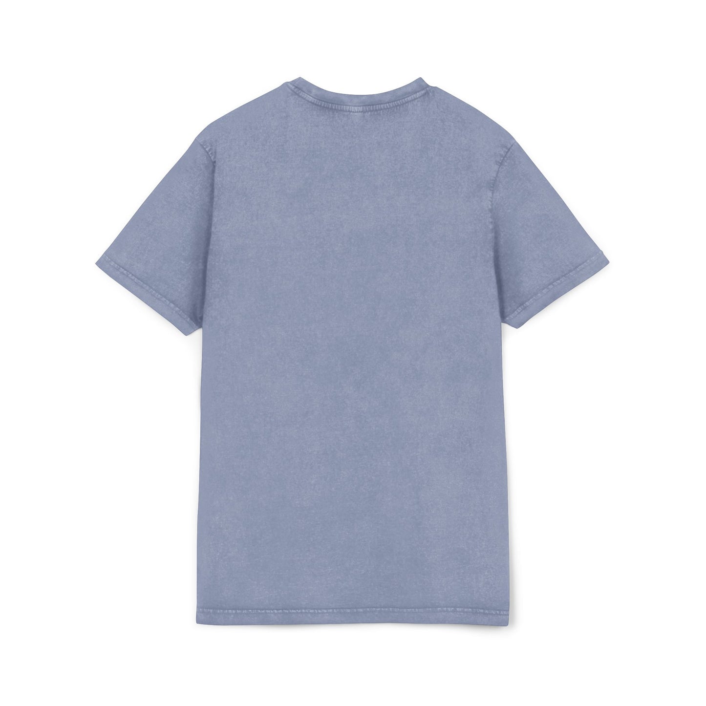 Acid Washed Round Neck BABY DIEGO X Tee BABY BLUE