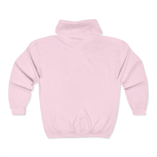 Unisex  BABY DIEGO X Full Zip Hooded Sweatshirt POWDER PINK