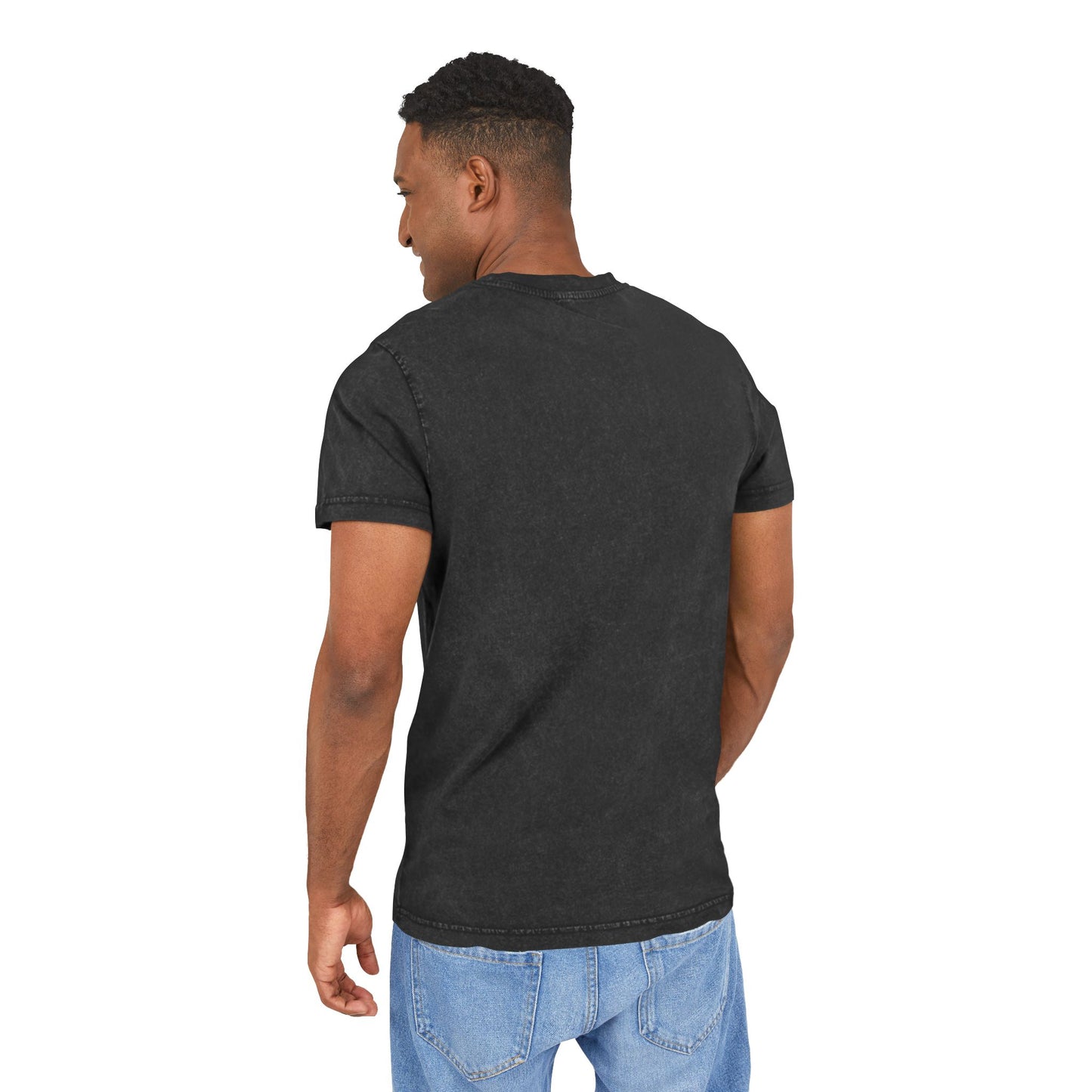 Unisex Acid Washed BABY DIEGO X Tee  BLACK