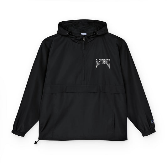 Unisex BABY DIEGO X Packable Anorak Jacket BLACK