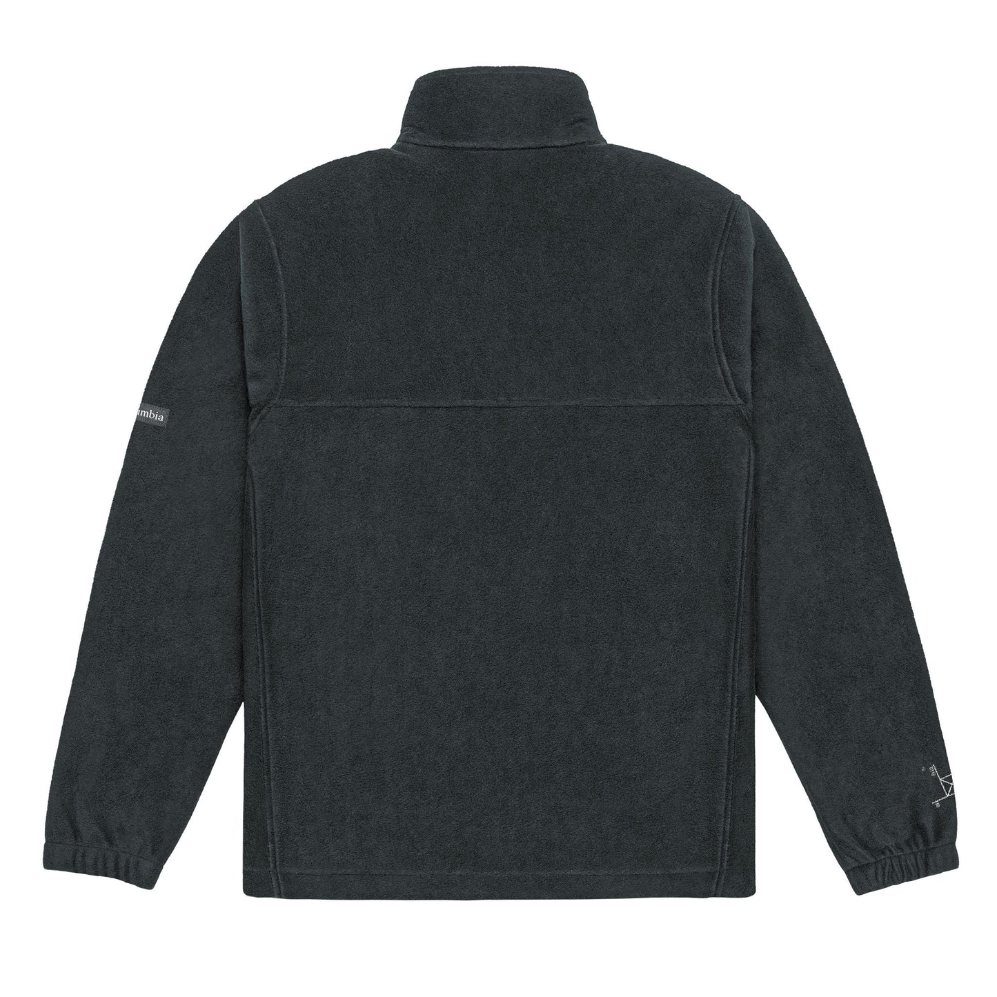 Unisex BABY DIEGO X Fleece Jacket with Custom Embroidery BLACK