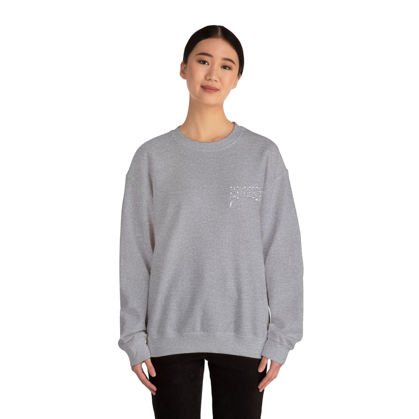 Unisex Crewneck BABY DIEGO X Sweatshirt STONE GREY