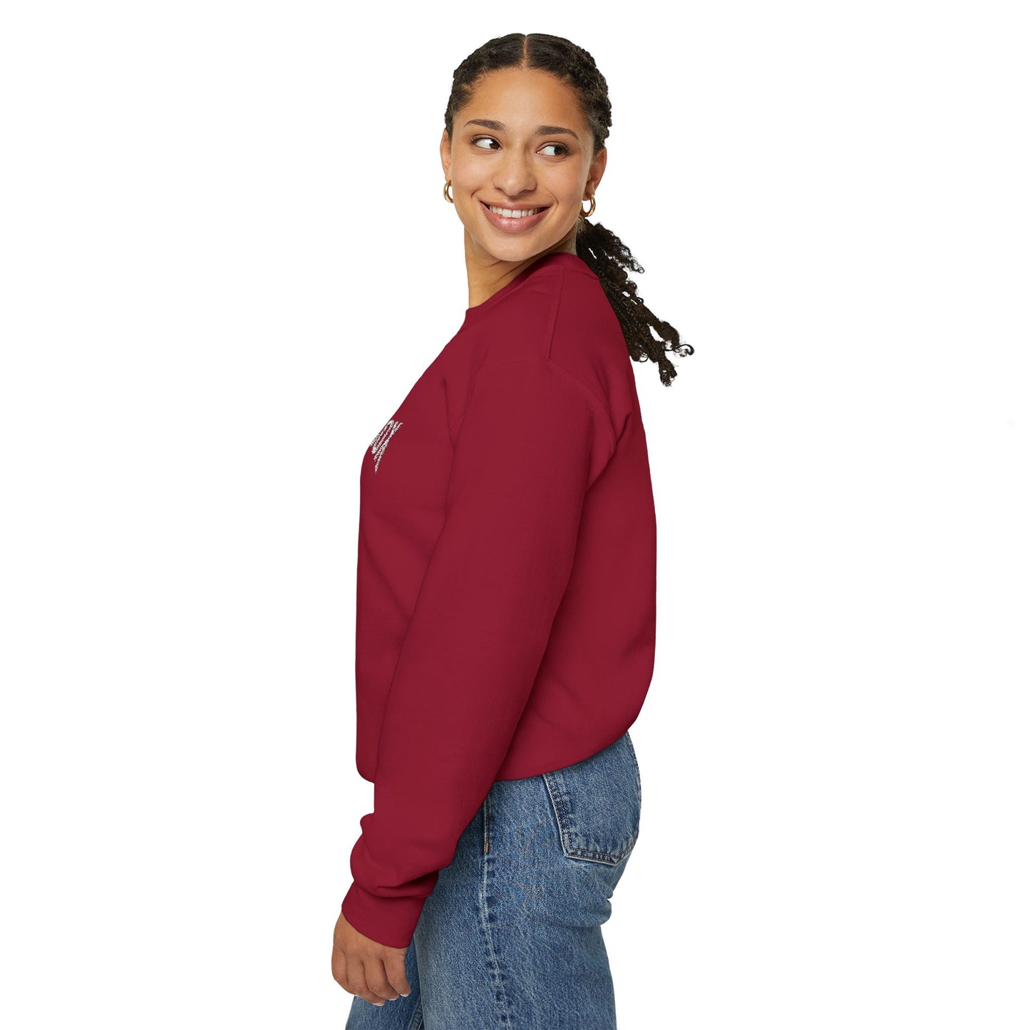 Unisex BABY DIEGO X Crewneck Sweatshirt DEEP RED