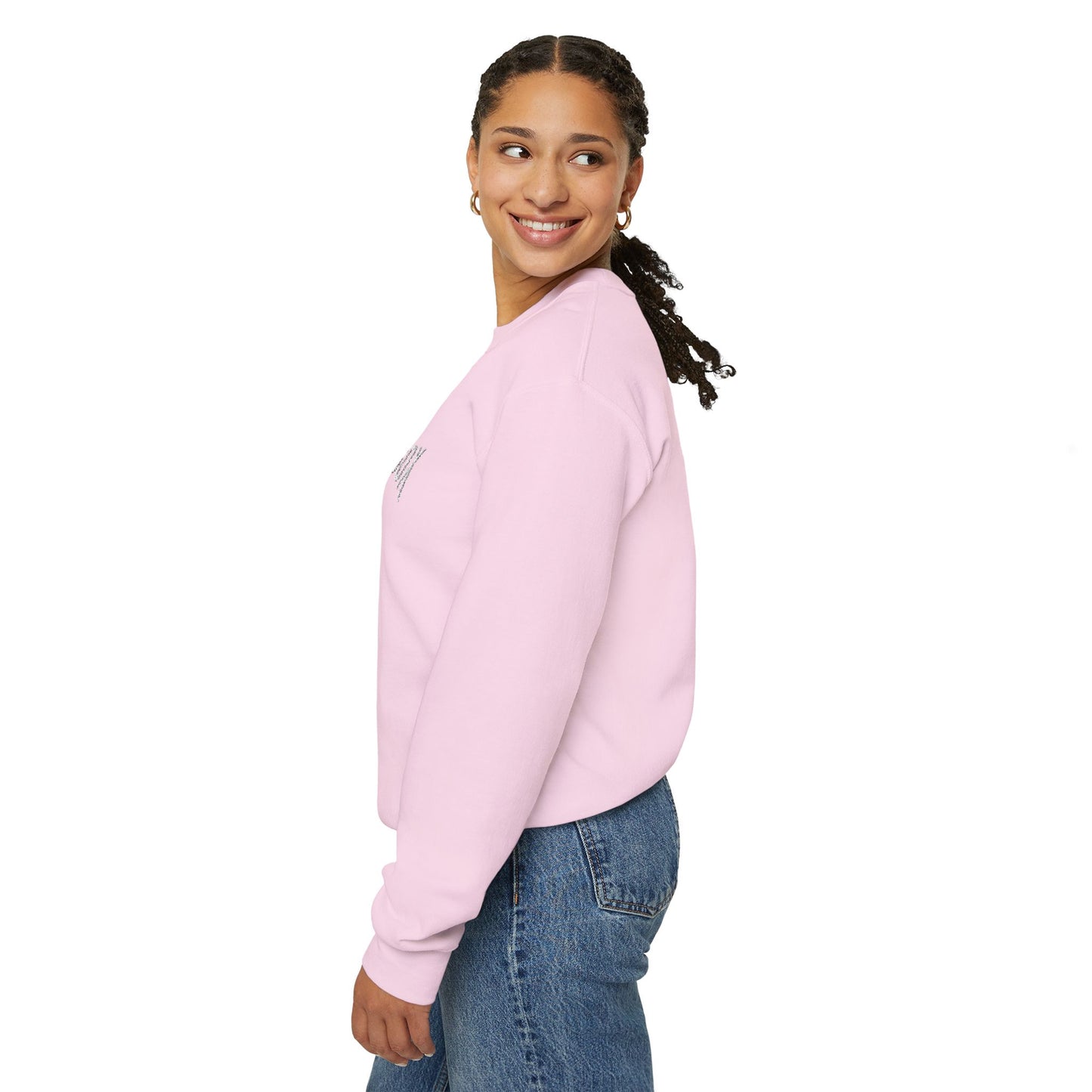 UNISEX BABY DIEGO X Crewneck Sweatshirt POWDER PINK