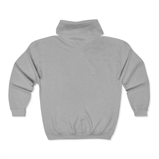 Unisex  BABY DIEGO X Full Zip Hooded Sweatshirt STONE GREY